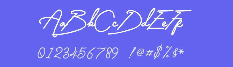 Manallagi Script Font by AnomaliDesign — Script Handwritten Font — thumbnail 3
