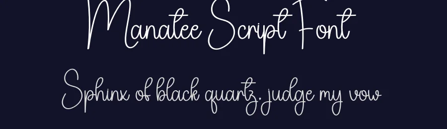 Manatee Script Font by creativeletter — Script Handwritten Font — thumbnail 2