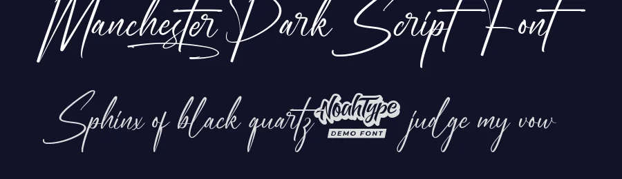 Manchester Park Script Font by noahtype — Script Handwritten Font — thumbnail 2