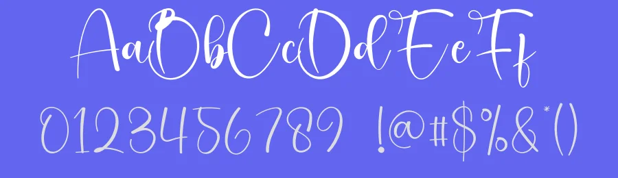 Mandala – Elegant Script Handwritten Font by creativeletter — Script Handwritten Font — thumbnail 3