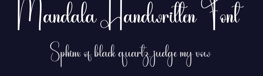 Mandala Handwritten Font by andikastudio — Script Handwritten Font — thumbnail 2