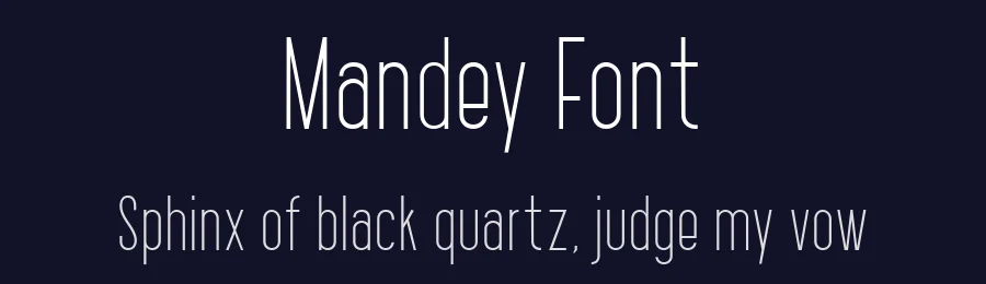 Mandey Font by afkaristudio — Display Font — thumbnail 2
