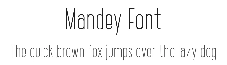 Mandey Font by afkaristudio — Display Font