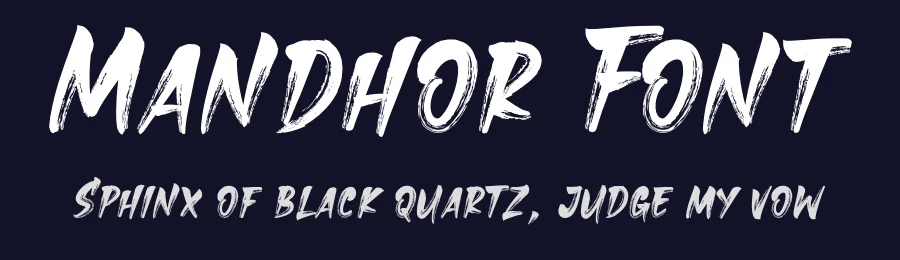 Mandhor Font by Rantautype — Script Handwritten Font — thumbnail 2