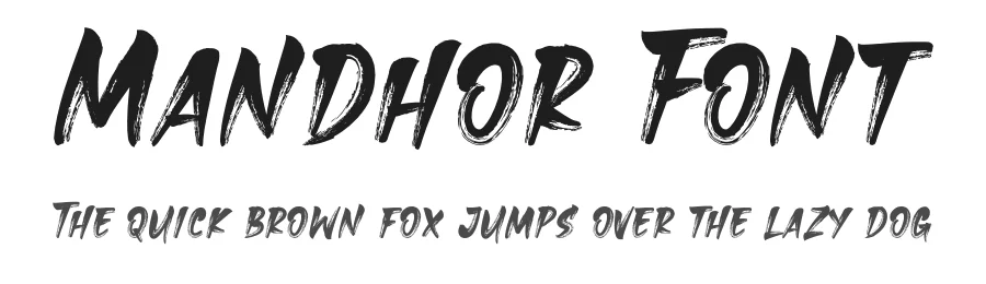 Mandhor Font by Rantautype — Script Handwritten Font