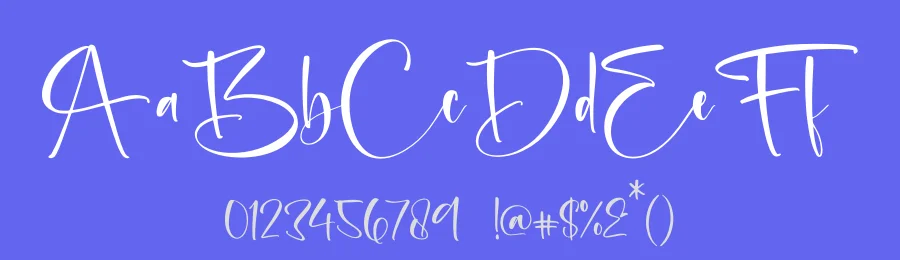 Mandyrty – Handwritten Script Font by letterfabric — Script Handwritten Font — thumbnail 3