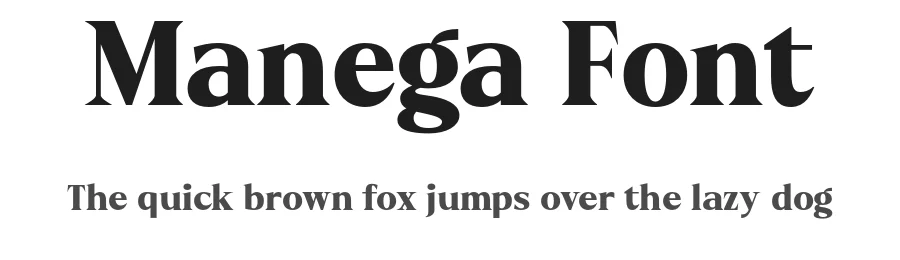 Manega Font by Hole Hope Design — Serif Font