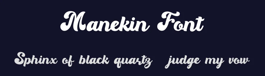 Manekin Font by Say Studio — Script Handwritten Font — thumbnail 2
