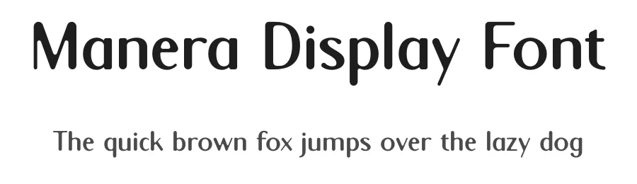 Manera Display Font by SURATMI — Decorative Font