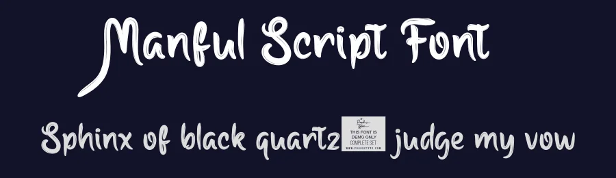 Manful Script Font by productype — Script Handwritten Font — thumbnail 2