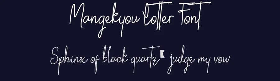 Mangekyou Lotter Font by majelis art — Script Handwritten Font — thumbnail 2