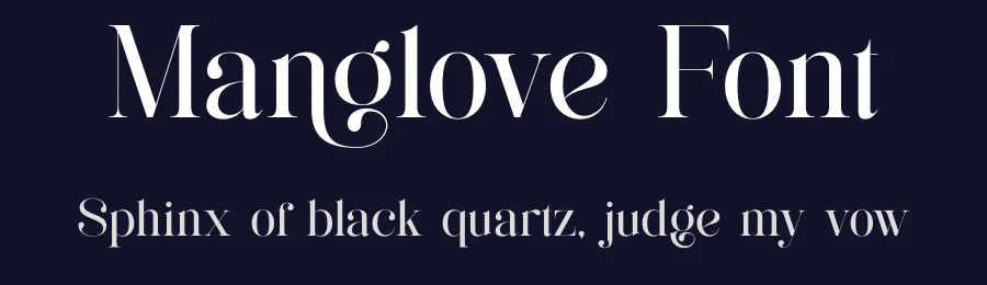 Manglove Font by TypeLogue — Serif Font — thumbnail 2