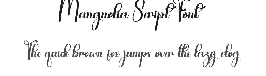 Mangnolia Script Font by andikastudio — Script Handwritten Font