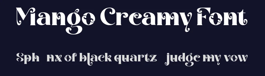 Mango Creamy Font by Say Studio — Display Font — thumbnail 2