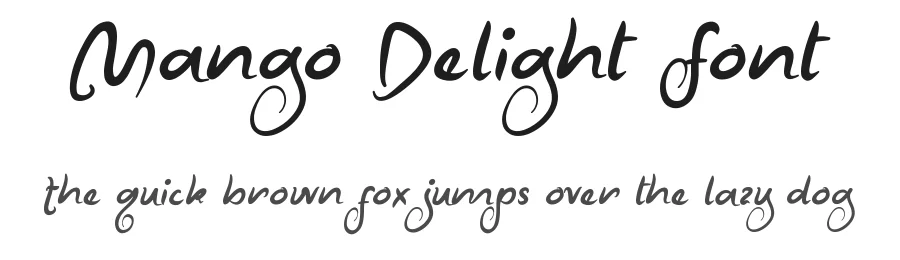 Mango Delight Font by noahtype — Display Font