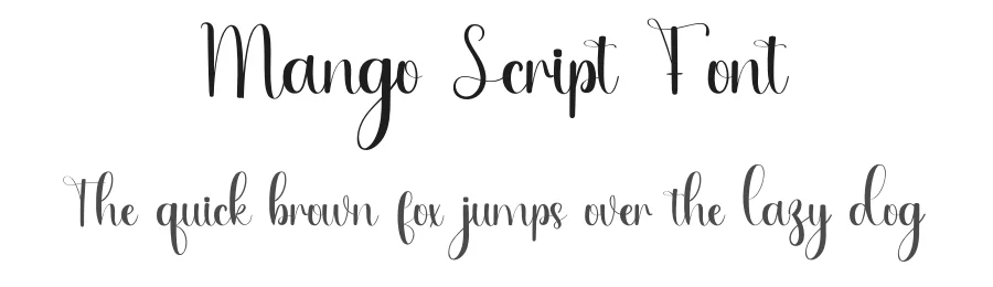 Mango Script Font by inermediaSTUDIO — Script Handwritten Font