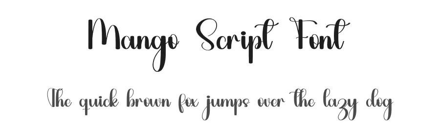 Mango Script Font by inermediaSTUDIO — Script Handwritten Font