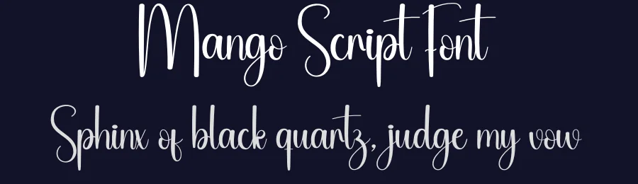 Mango Script Font by andikastudio — Script Handwritten Font — thumbnail 2