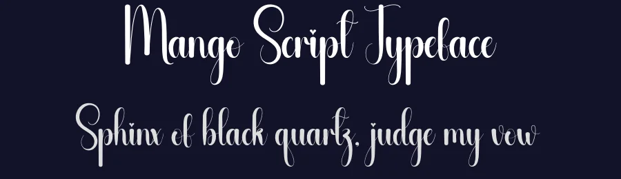 Mango Script Typeface by andikastudio — Script Handwritten Font — thumbnail 2