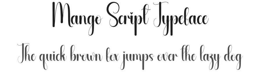 Mango Script Typeface by andikastudio — Script Handwritten Font