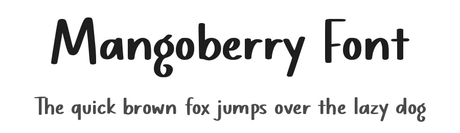 Mangoberry Font by Allouse.Studio — Display Font