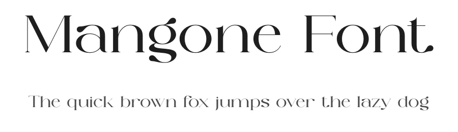 Mangone Font by SURATMI — Serif Font