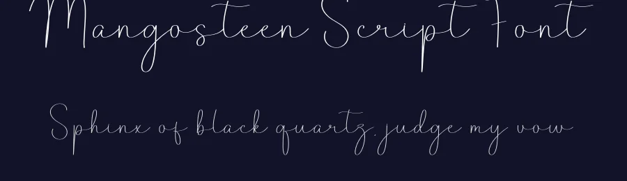 Mangosteen Script Font by creativeletter — Script Handwritten Font — thumbnail 2