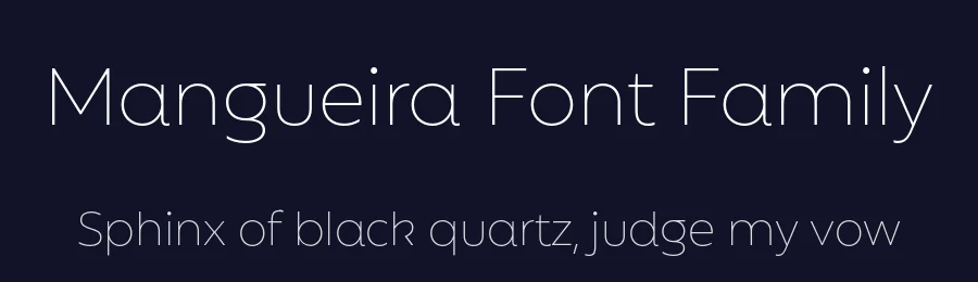Mangueira Font Family by Latinotype — Sans Serif Font — thumbnail 2