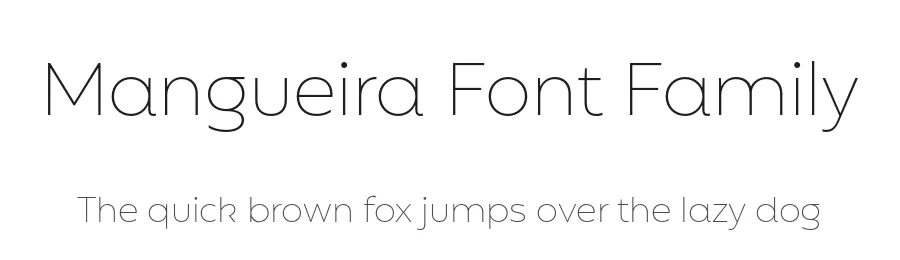 Mangueira Font Family by Latinotype — Sans Serif Font