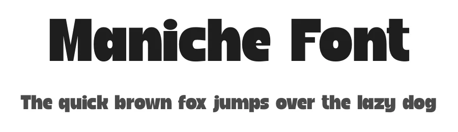 Maniche Font by Rautan Studio — Sans Serif Font