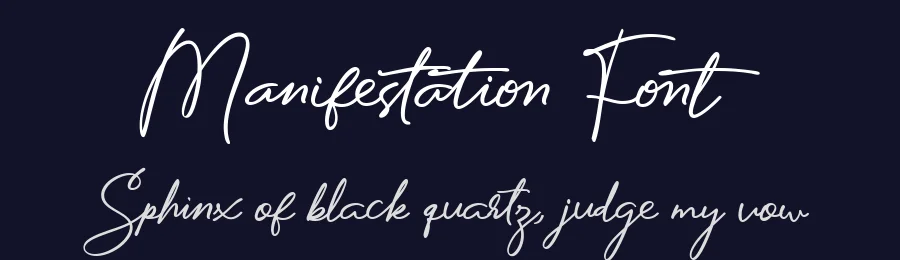 Manifestation Font by letterhanna — Serif Font — thumbnail 2