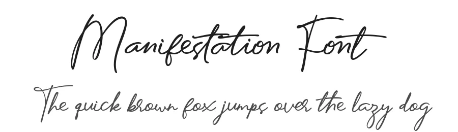 Manifestation Font by letterhanna — Serif Font