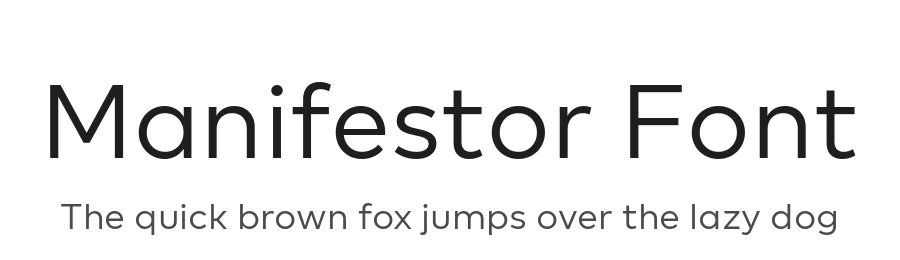 Manifestor Font by Stawix — Sans Serif Font