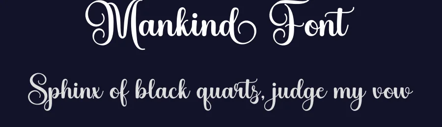 Mankind Font by airotype — Script Handwritten Font — thumbnail 2