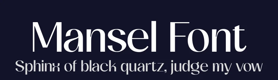 Mansel Font by Prominent and Affluent — Sans Serif Font — thumbnail 2