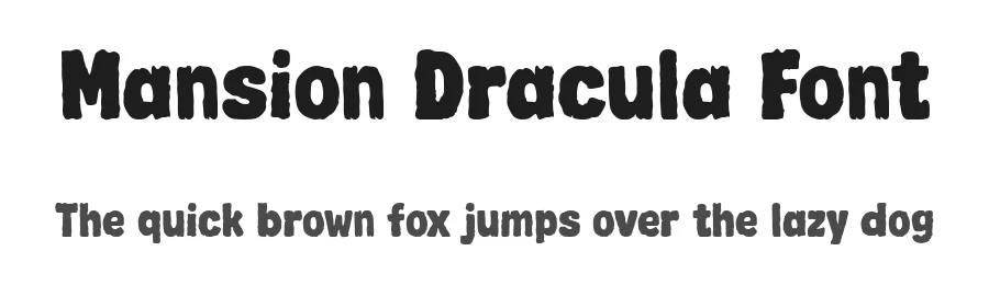 Mansion Dracula Font by Dreamink Studio — Display Font