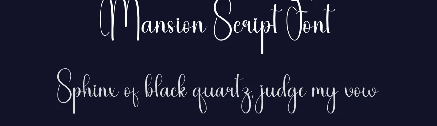 Mansion Script Font by andikastudio — Script Handwritten Font — thumbnail 2