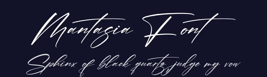 Mantasia Font by letternity — Script Handwritten Font — thumbnail 2