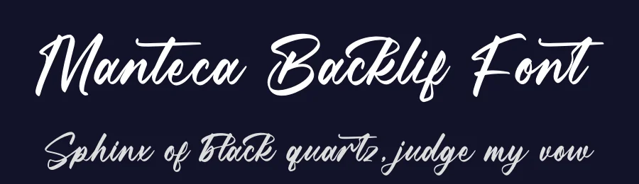 Manteca Backlif Font by letterenastudios — Script Handwritten Font — thumbnail 2