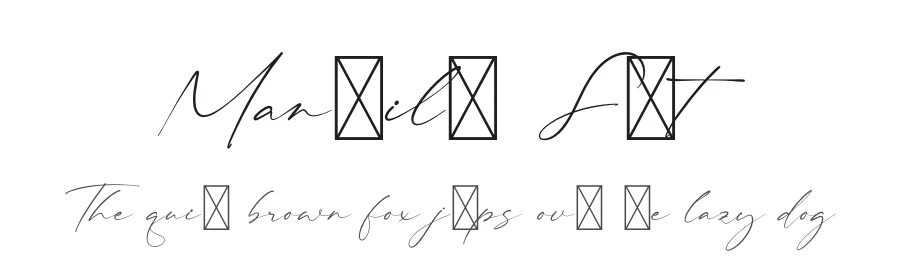 Manthilen Font by grahatype — Script Handwritten Font