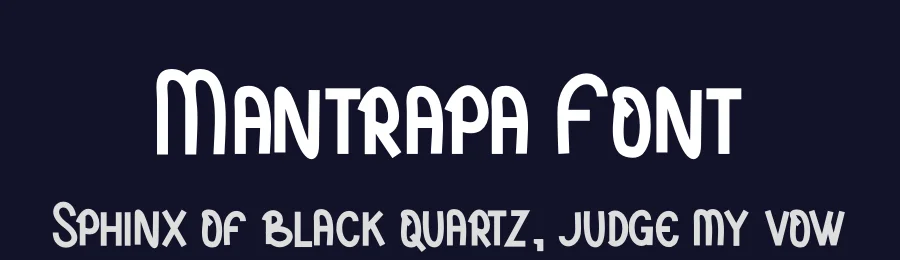 Mantrapa Font by letterfiastudio — Display Font — thumbnail 2