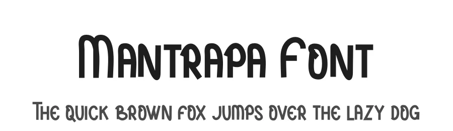 Mantrapa Font by letterfiastudio — Display Font