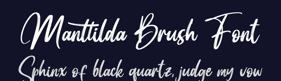 Manttilda Brush Font by letterenastudios — Script Handwritten Font — thumbnail 2