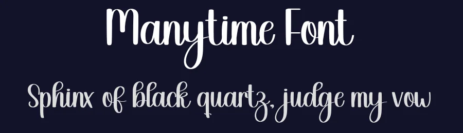 Manytime Font by inermediaSTUDIO — Script Handwritten Font — thumbnail 2