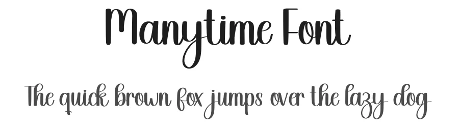 Manytime Font by inermediaSTUDIO — Script Handwritten Font