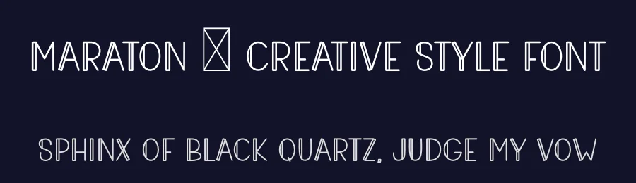 Maraton – Creative Style Font by freshtypeink — Display Font — thumbnail 2