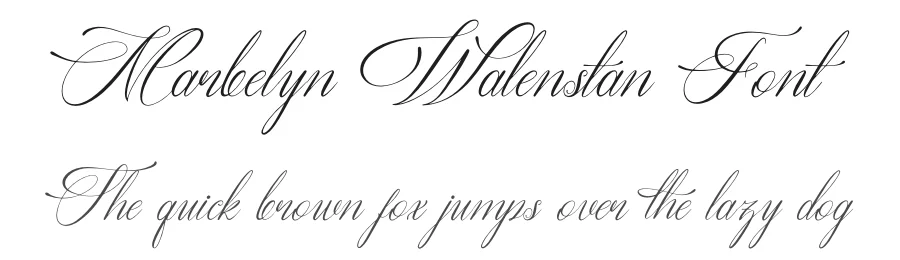 Marbelyn Walenstan Font by Denustudios — Script Handwritten Font