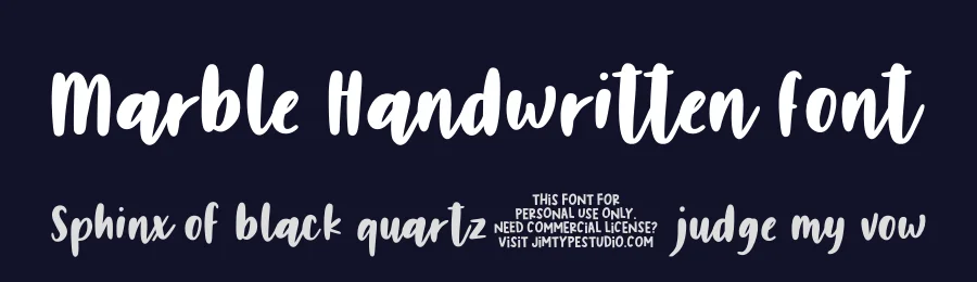 Marble Handwritten Font by jimtypestudio — Script Handwritten Font — thumbnail 2