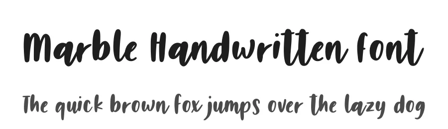 Marble Handwritten Font by jimtypestudio — Script Handwritten Font
