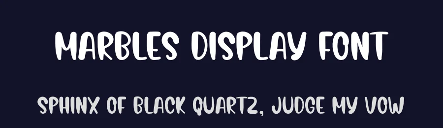 Marbles Display Font by andikastudio — Script Handwritten Font — thumbnail 2